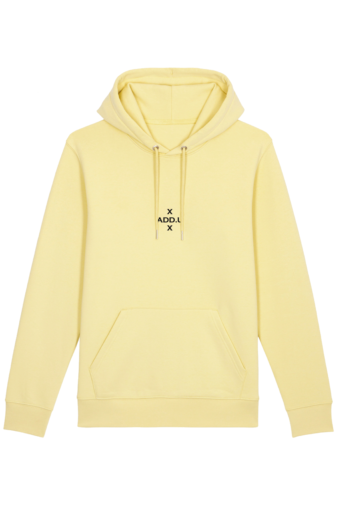 Zachte Gele hoodie BY ADD.U unisex