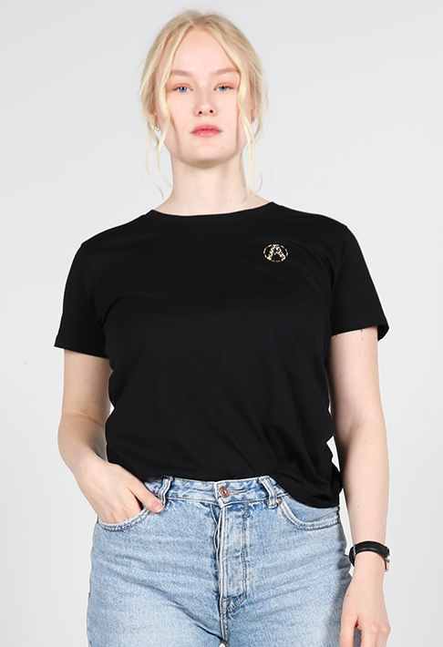 Basic zwart T shirt biologisch katoen