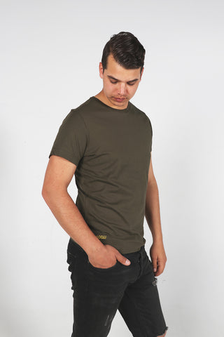 Army Green shirt sleeve 